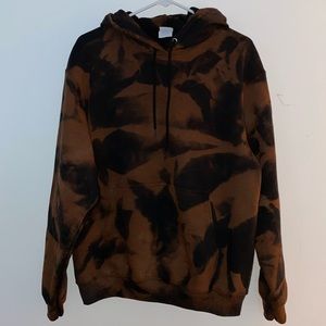 Acid wash hoodie